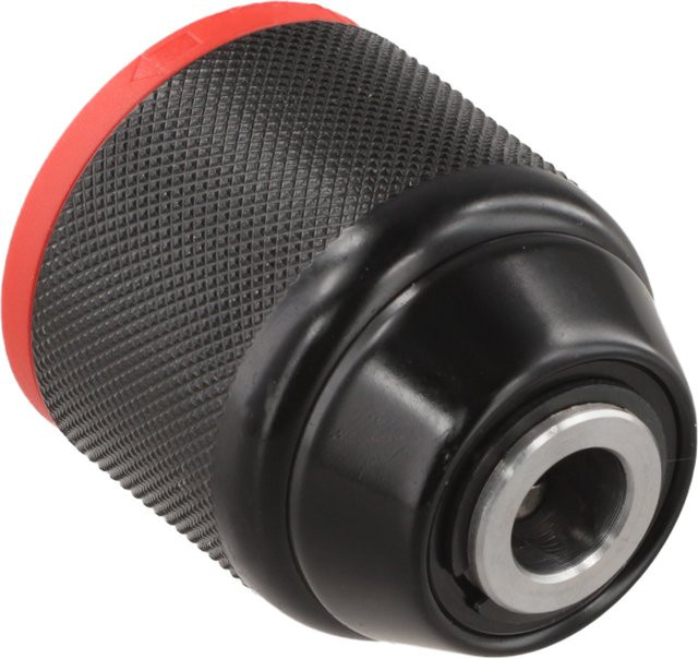 VIBRATITE Selbstsicherndes Metallbohrfutter Schwarz, Spannbereich 0,8–10 mm, Gewinde 3/8–24UNF, Maße 45 x 40 mm - Bild 1