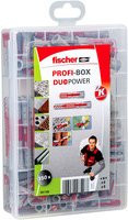 Fischer Profi-Box DuoPower Dübelsortiment mit 150 Teilen für Universal- und Porenbeton - Bild 1
