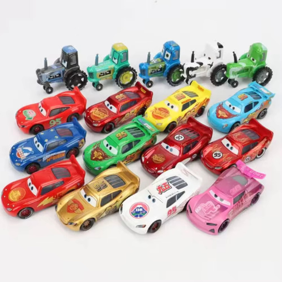 Disney Pixar Cars Lightning McQueen, Spielzeugauto, 1:55, Metall - Bild 2