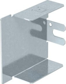 OBO Bettermann Endstück silber B: 6,3 cm, H: 6,0 cm, 10 Stück - Bild 1