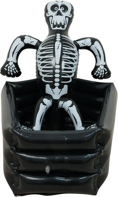 Binchi Outdoor Product Halloween Körper Skelett Eis Eimer, weiß, ab 12 Jahre - Bild 1