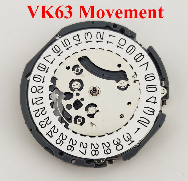 RICHUS Reparaturwerkzeug VK63 Chronograph Quarzuhrwerk, Messing, Silber, Unisex - Bild 1