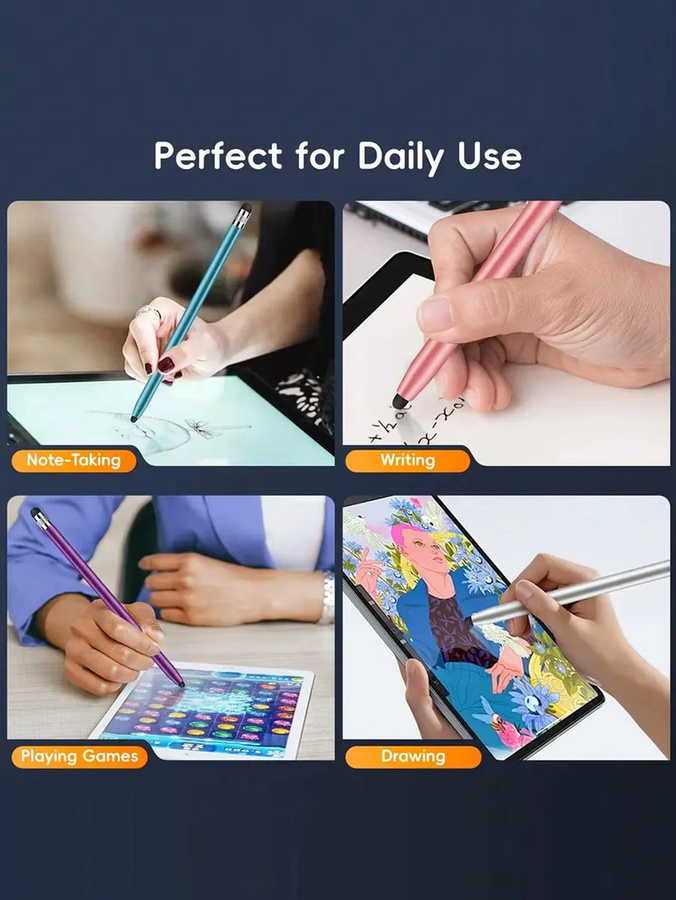 KYNOVATION Kapazitiver Stylus mit Gummispitze für Android-Tablets und alle Touchscreen-Geräte - Bild 2