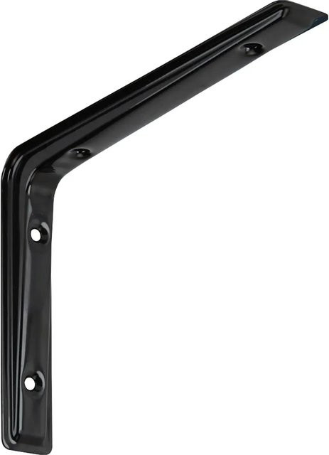 OBI Konsole Gaia Schwarz Matt aus Stahl B: 120 mm, H: 170 mm, T: 25 mm - Bild 1