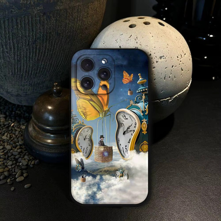 Mesuca Handyhülle mit Salvador Dali Gemälde für iPhone Modelle in Multicolour - Bild 3