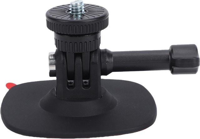 Flexible Klebehalterung in Schwarz passend für DJI Pocket 3 Action-Kamera aus TPU als Helmhalterung für Outdoor-Aktivitäten und Radfahren - Bild 1