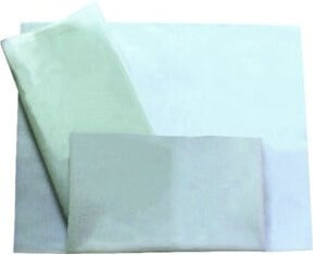 PE-Flachsack in Weiß mit den Maßen B: 80 cm, H: 130 cm und einer Stärke von 0,18 mm - Bild 1