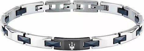 Maserati Uhrenarmband Edelstahl, Silber, Herren - Bild 1