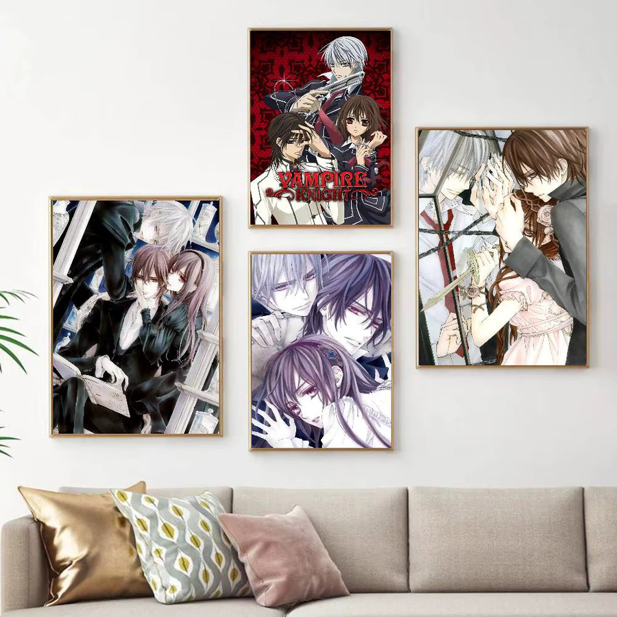 Rastar Anime Vampire Knight Vintage Poster Wandkunst in Multicolour - Bild 2