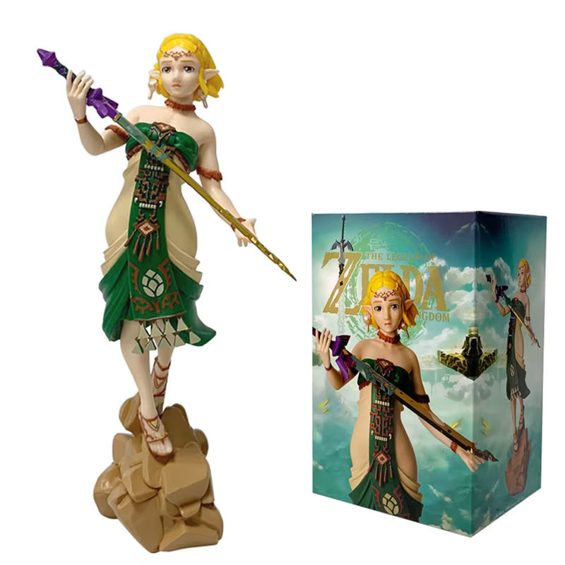 Bandai The Legend of Zelda Link's Awakening Kingdom Of Tears Anime-Figur Link und Prinzessin Zelda aus Kunststoff, mehrfarbig - Bild 3