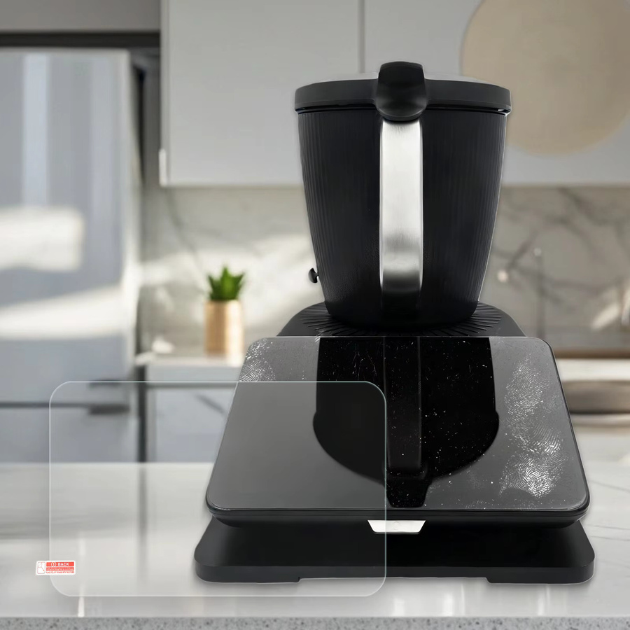 Vorwerk Thermomix TM7 Dual Protection Kit aus gehärtetem Glas und Silikon, transparent - Bild 2