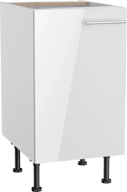 Optifit Küchen-Unterschrank Rurik in Weiß, B/T/H: 45 x 58,4 x 87 cm - Bild 1