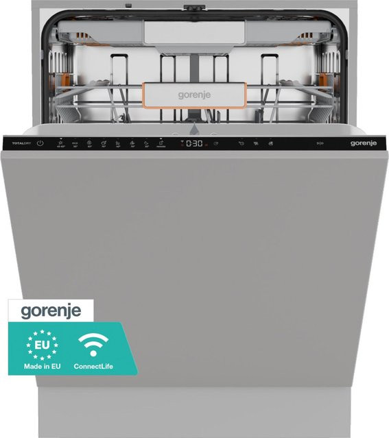 Gorenje Geschirrspüler Ultra16BWiFi, vollintegrierbar, Weiß, Breite: 60 cm - Bild 2