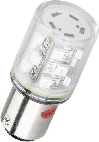 Barthelme LED-Lampe Rot BA15d 230 V 5lm - Bild 1