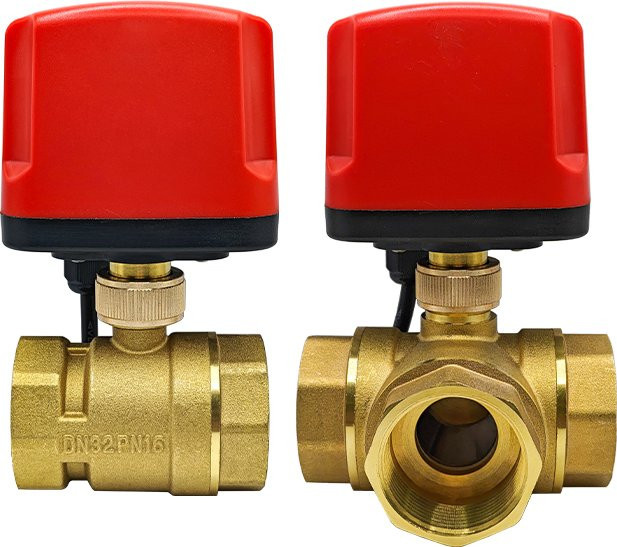 Acarps Motorisierter Kugelhahn IP65 Wasserdichtes Elektrisches Wasserventil mit Innengewinde für 2-Draht oder 3-Draht Betrieb DN15-DN50 - Bild 1