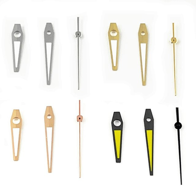 RICHUS Uhrzeiger, Silber/Gold/Schwarz/Roségold, leuchtend, Unisex - Bild 1