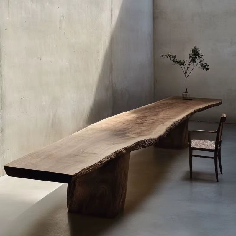 DUTRIEUX Esstisch aus Holz im Nordic Design, modern und minimalistisch, rechteckig, B: 140 cm, H: 75 cm, T: 75 cm - Bild 4
