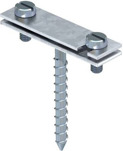 OBO Bettermann 5030234 708 30 HG Montagezubehör aus verzinktem Stahl, Silber, 50 Stück - Bild 1