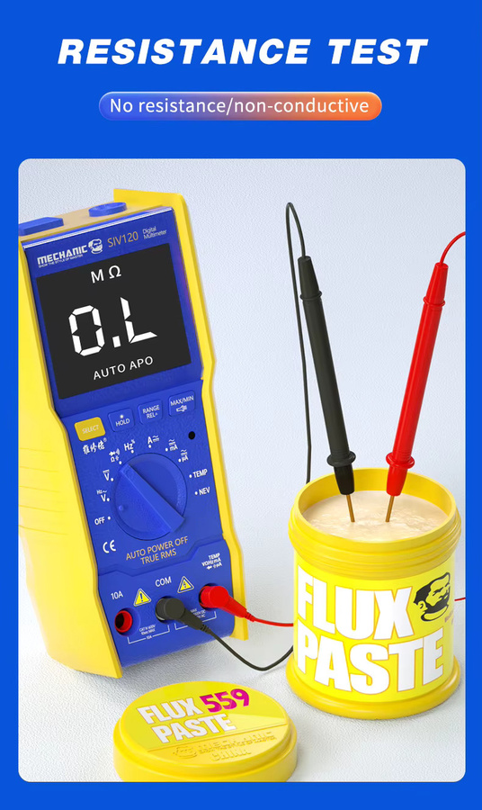MECHANIC UV223 UV559 Bleifreie Lotpaste No-Clean Schweißflussmittel für SMD PCB BGA Rework, 100 g - Bild 5