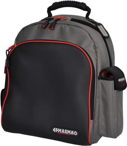 C.K. Werkzeug-Rucksack Magma MA2631 in Schwarz-Grau-Rot mit 31 Taschen und Schlaufen für Techniker - Bild 1
