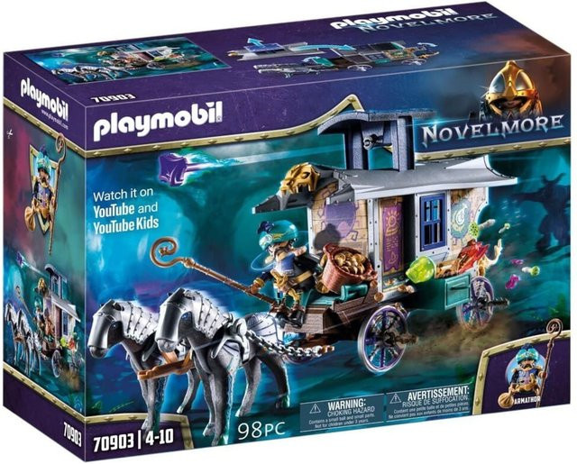 Playmobil Violet Vale Händlerkutsche - Bild 1