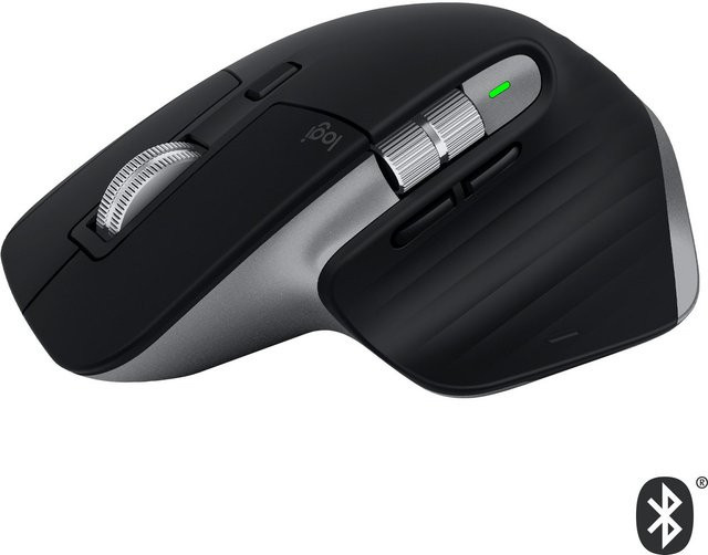 Logitech MX Master 3 für Mac Kabellose Maus in Space Grau mit USB-C - Bild 1