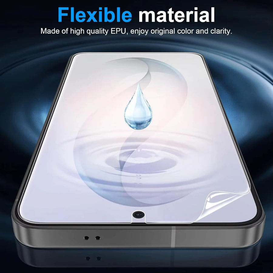 Anti-Fingerabdruck Hydrogel Displayschutzfolie für Samsung Galaxy S26 Plus S26 Ultra S25 S24 S23 S22 S21 S20 FE transparent - Bild 4