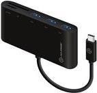 ALOGIC UC3ACR USB-Expansion Card mit USB-C und USB-A Anschlüssen, USB 3.2 Gen 1, Schwarz - Bild 1
