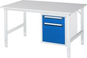 Rau Arbeitstisch Tom KM05 höhenverstellbar, B/T/H: 150 x 100 x 76-108 cm - Bild 1