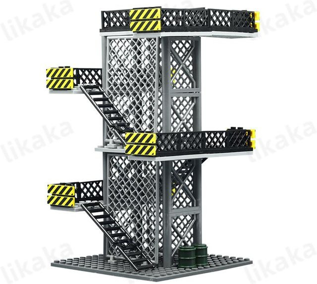 MOC Militär-Wachturm, Konstruktionsbausteine, ab 3 Jahren - Bild 1