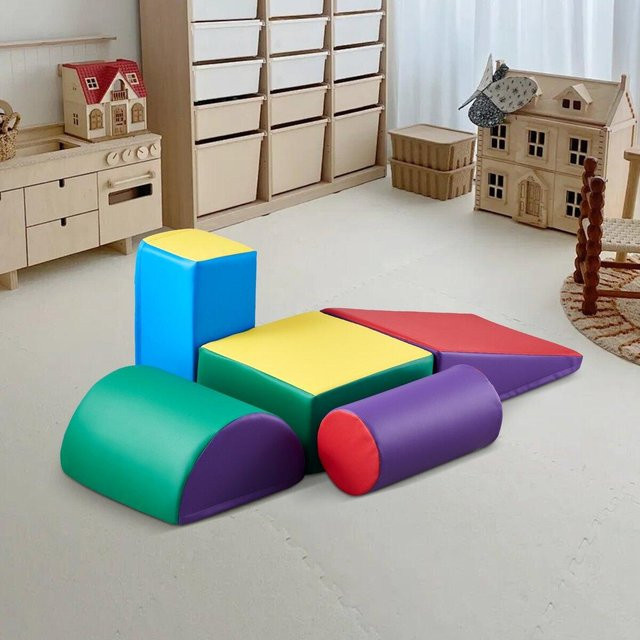 Buying Solutions, MB Kletterspielzeug 5-teiliges Set Schaumstoff-Kletterblöcke - Bild 1
