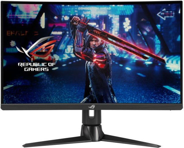 Asus ROG Strix XG27AQV Gaming Monitor schwarz, 27 Zoll IPS Widescreen QHD 2560x1440, 170 Hz, 1 ms Reaktionszeit, HDMI und DisplayPort - Bild 1