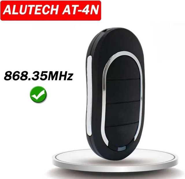 ALUTECH Garagenfernbedienung AT-4N mit 868,35 MHz Frequenz - Bild 1