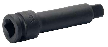 Elora Kraftschrauber-Verlängerung 3/8 Bit-Holder, Schwarz, Länge: 250 mm, ELORA-7906-250 - Bild 1