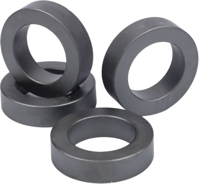 ANENG FT240-43 Kreisförmiger Eisenkern Ferritring RF Ferritring DIY Drossel-Balun für Kurzwellenantennen, Schwarz, B/T/H: 6 x 3,5 x 1,3 cm - Bild 1