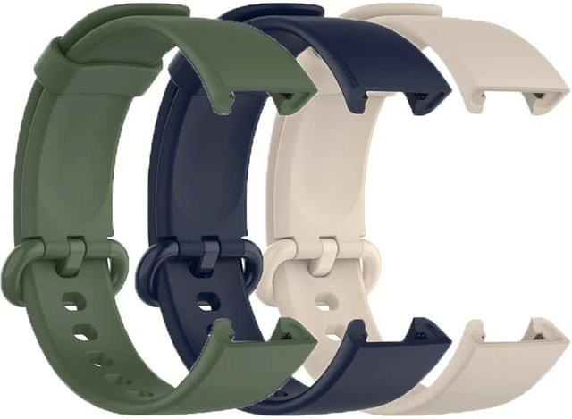 I LOVE LUO Uhrenarmband Silikon, Schwarz, Unisex - Bild 1