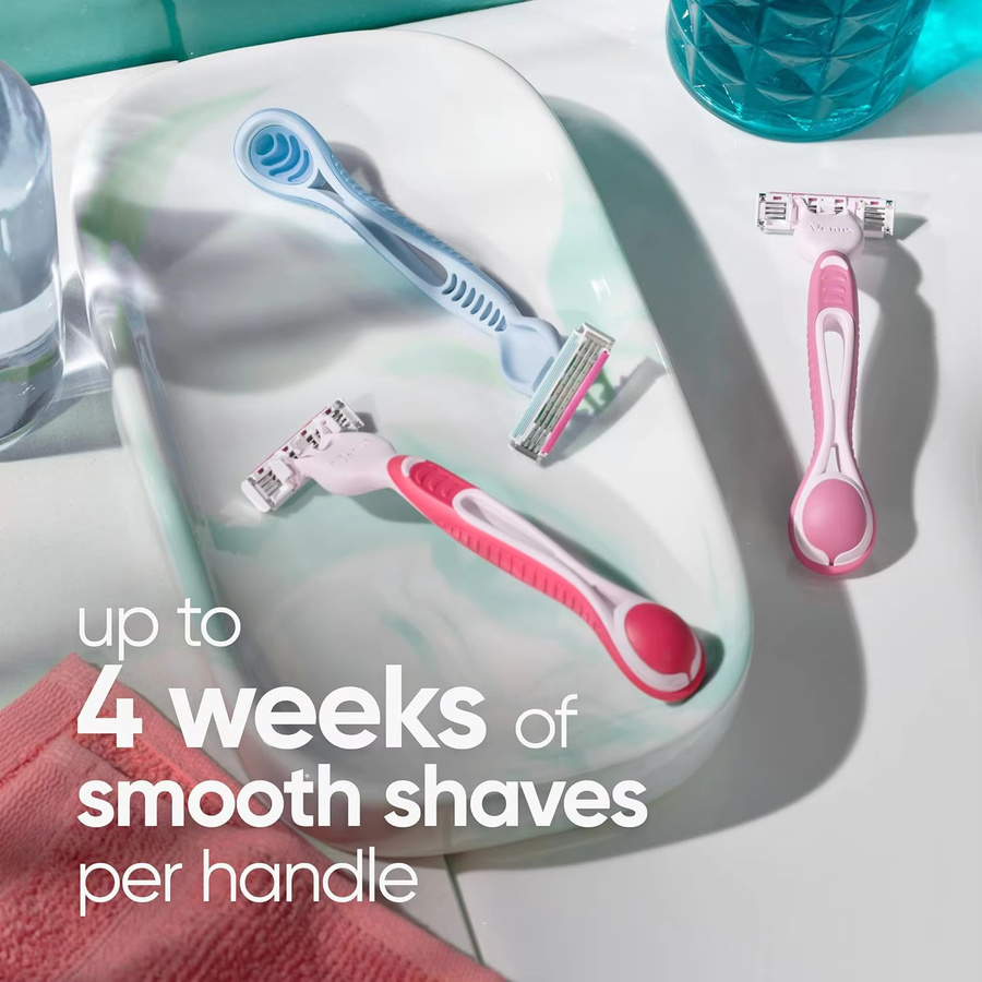 Gillette Venus Simply Rasierer für Damen, 1 Griff + 3 Klingen - Bild 2