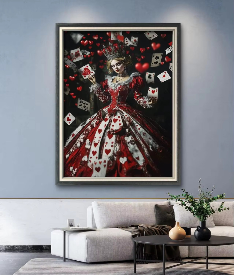 Potdemiel Malen nach Zahlen Set: Verzauberte Fantasy-Göttin als farbenfrohes Ölgemälde auf Leinwand für Erwachsene, Wanddekoration in Multicolour - Bild 3