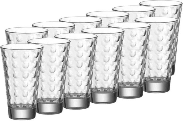 Leonardo Optic Trinkgläser transparent 12er Set 300 ml - Bild 1
