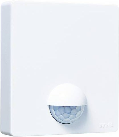 M-e modern-electronics 41442 WLAN Bewegungsmelder mit 120 Grad Erfassungsbereich in Weiß IP54 - Bild 1