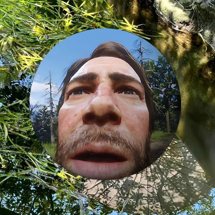 52TOYS Brosche Arthur Morgan Abzeichen, Weißblech, Metall - Bild 2