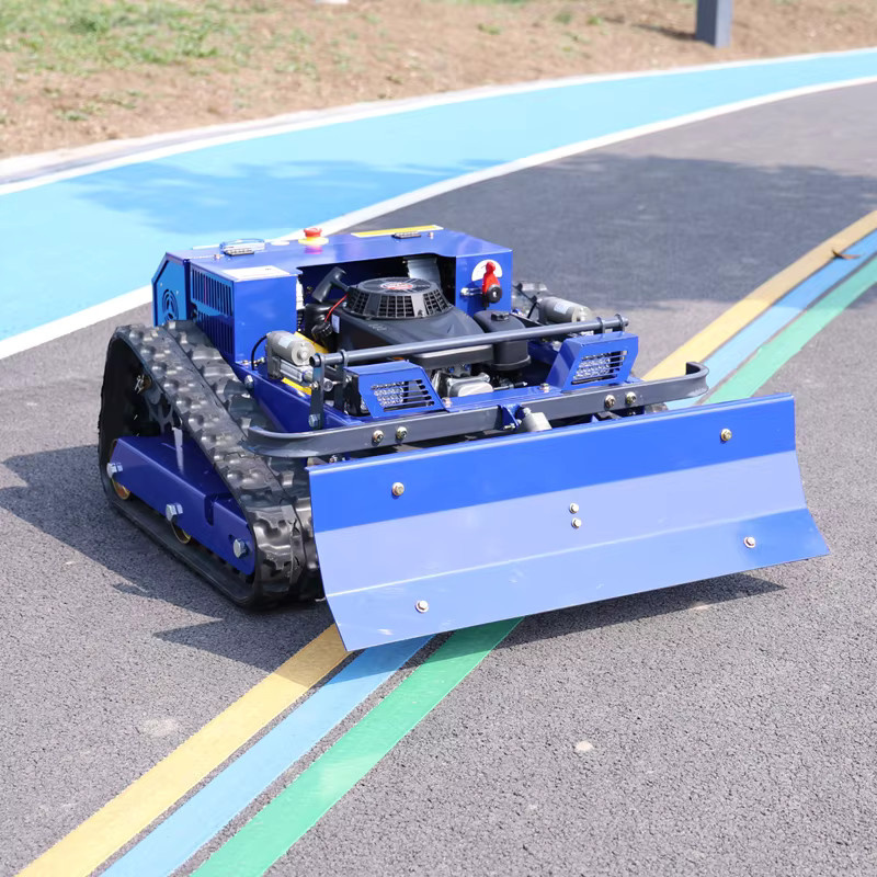 TONGZHONG ferngesteuerter Rasenmäher-Roboter für Profis in Blau mit stabiler drahtloser Fernsteuerung - Bild 3