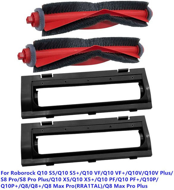 Roborock Ersatzteil-Set mit Hauptbürstenabdeckung, Rollenbürsten und HEPA-Filter für Q10 S5, Q10 S5+, Q10 VF, Q10 VF+, Q10V, Q10V Plus und S8 Pro, S8 Pro Plus - Bild 1