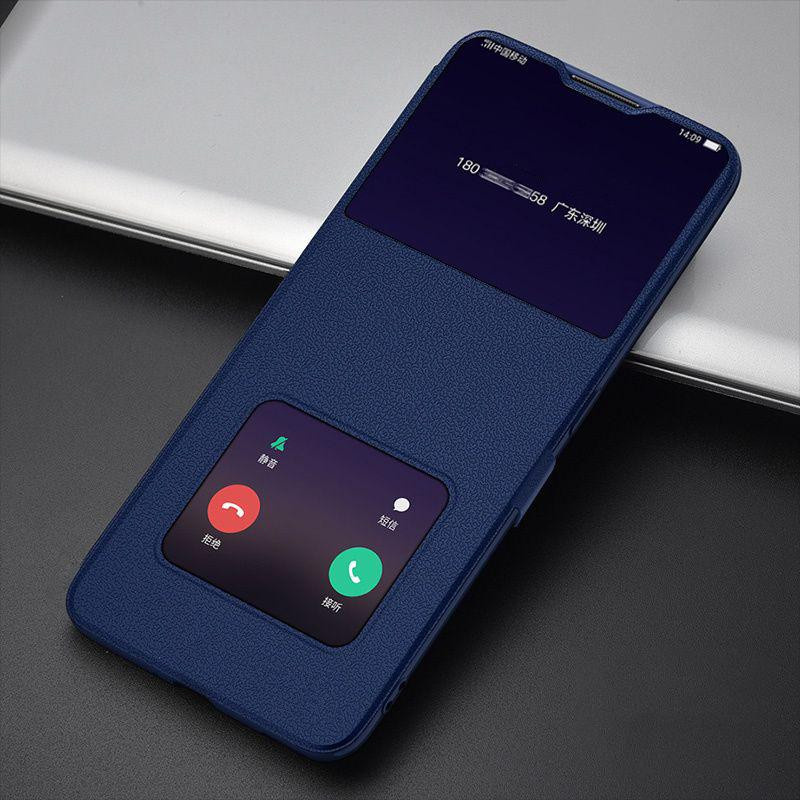 Xiaomi Poco X8 Pro Max Luxus Flip-Hülle aus magnetischem PU-Leder mit Sichtfenster in Grün - Bild 2