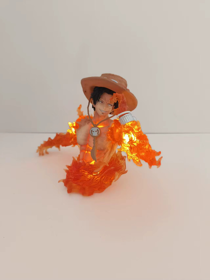 Bandai One Piece Ace Figur, Actionfigur, Leuchtende Statue, ab 18 Jahren - Bild 2