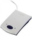 Promag PCR-330A USB RFID Lesegerät mit Kartenslot, 125 kHz, Keyboard-Mode, Weiß, B/H/T: 6,5 x 2,3 x 10 cm - Bild 1