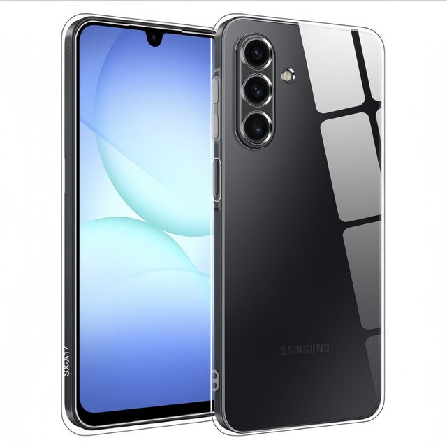 Transparente TPU stoßfeste Schutzhülle für Samsung Galaxy A17 A07 A56 A36 A26 A16 A55 A15 A14 - Bild 1