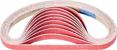 PFERD Schleifband CO-COOL Körnung 120, Farbe Rot, L x B: 330 x 10 mm, 100 Stück - Bild 1