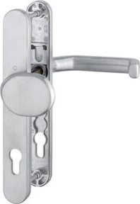 HOPPE PT-Wechselgarnitur Schmal, Edelstahl, Silber - Bild 1