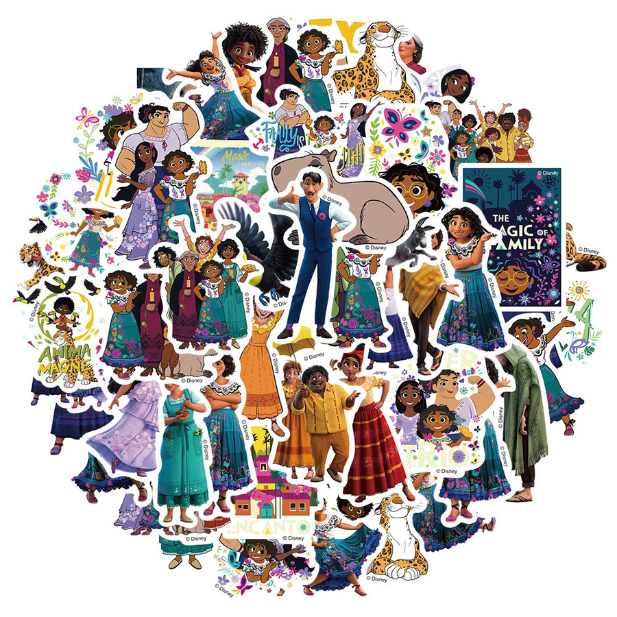 Disney Encanto Aufkleber, Mädchen, Bunt / Mehrfarbig, Nachfüllpack - Bild 2